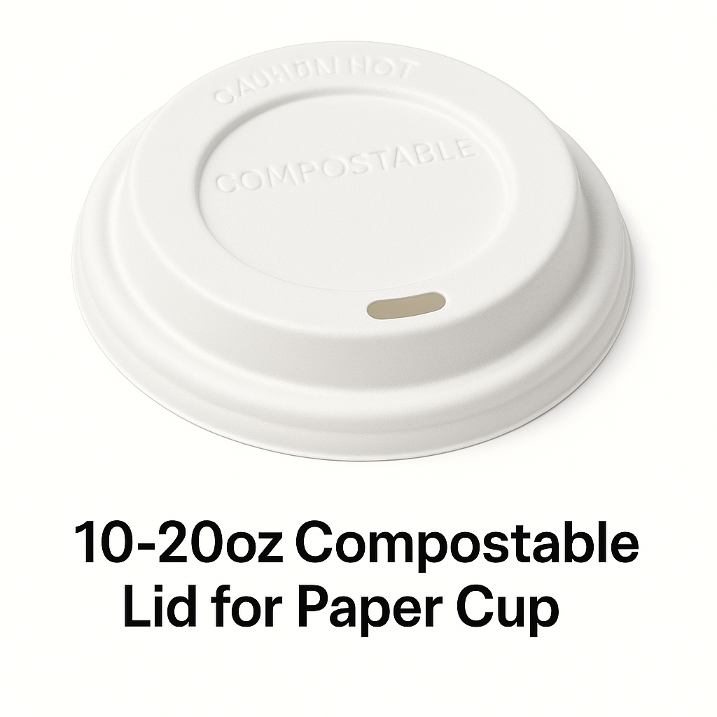 10-20oz Compostable Lid for Paper Cup
