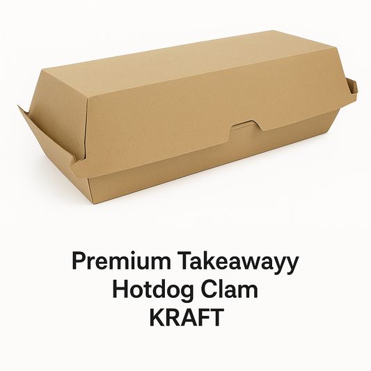Premium Takeaway Hotdog Clam KRAFT
