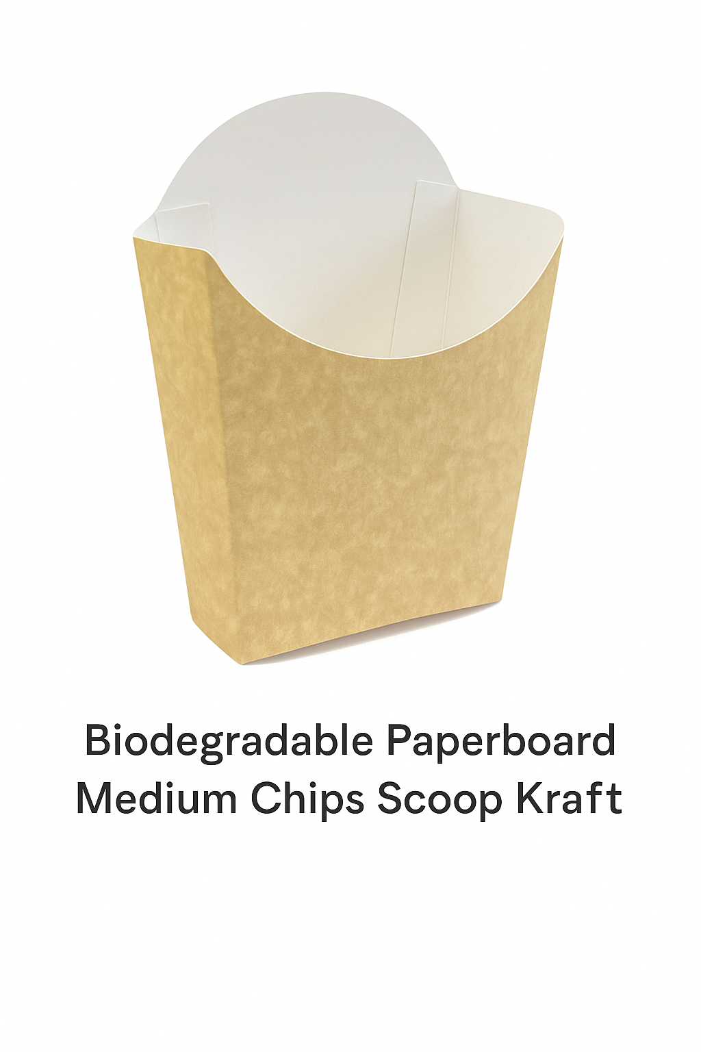 Biodegradable Paperboard Medium Chips Scoop Kraft