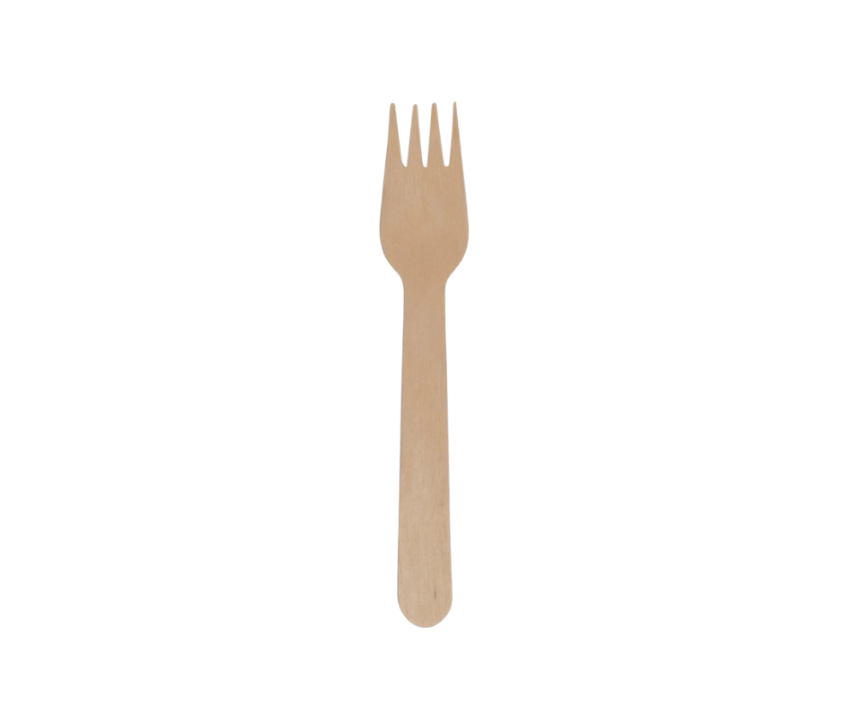 Eco-Friendly Wooden Forks