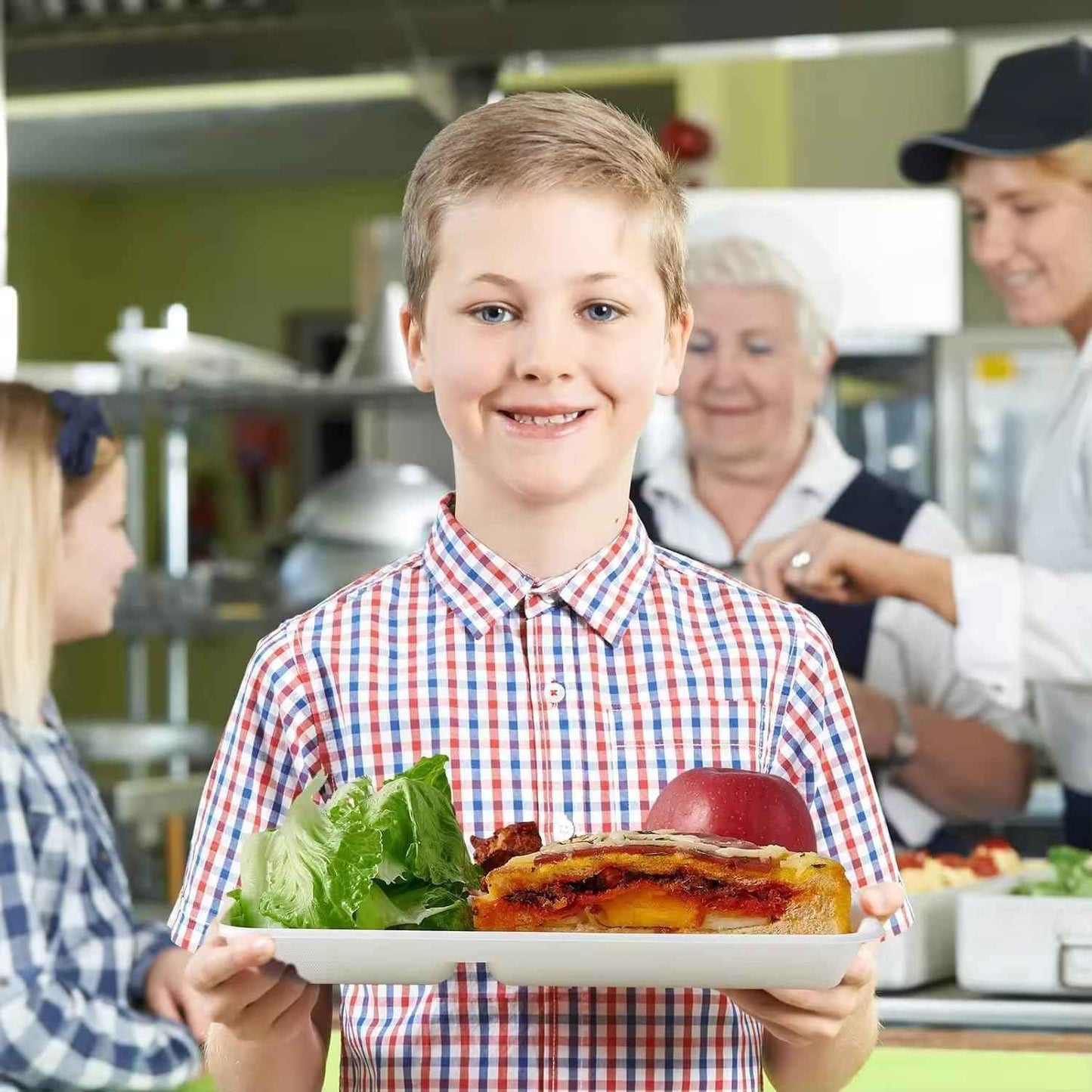 Eco-Friendly Compartment Plates