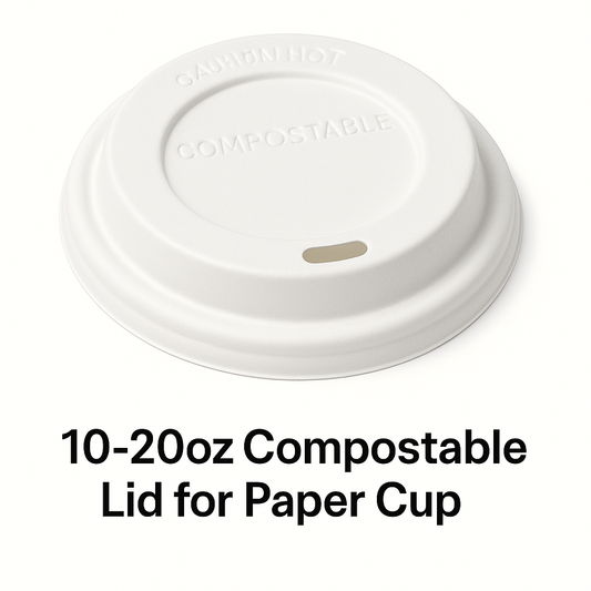 10-20oz Compostable Lid for Paper Cup