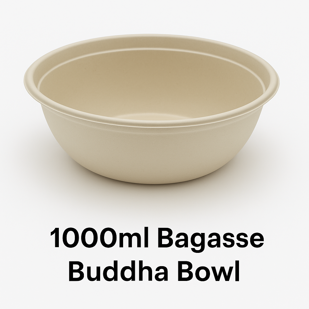 1000ml Bagasse Buddha Bowl