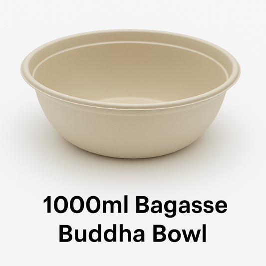 1000ml Bagasse Buddha Bowl