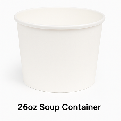 26oz Soup Container Kraft