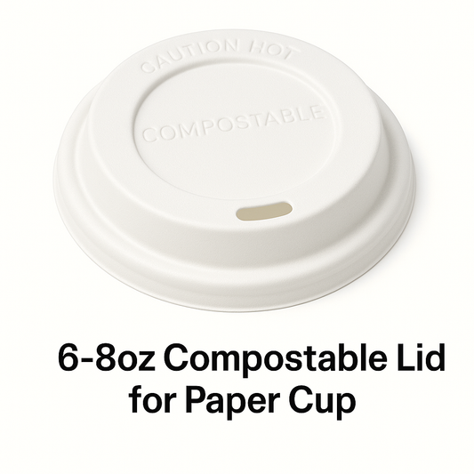 6-8oz Compostable Lid for Paper Cup