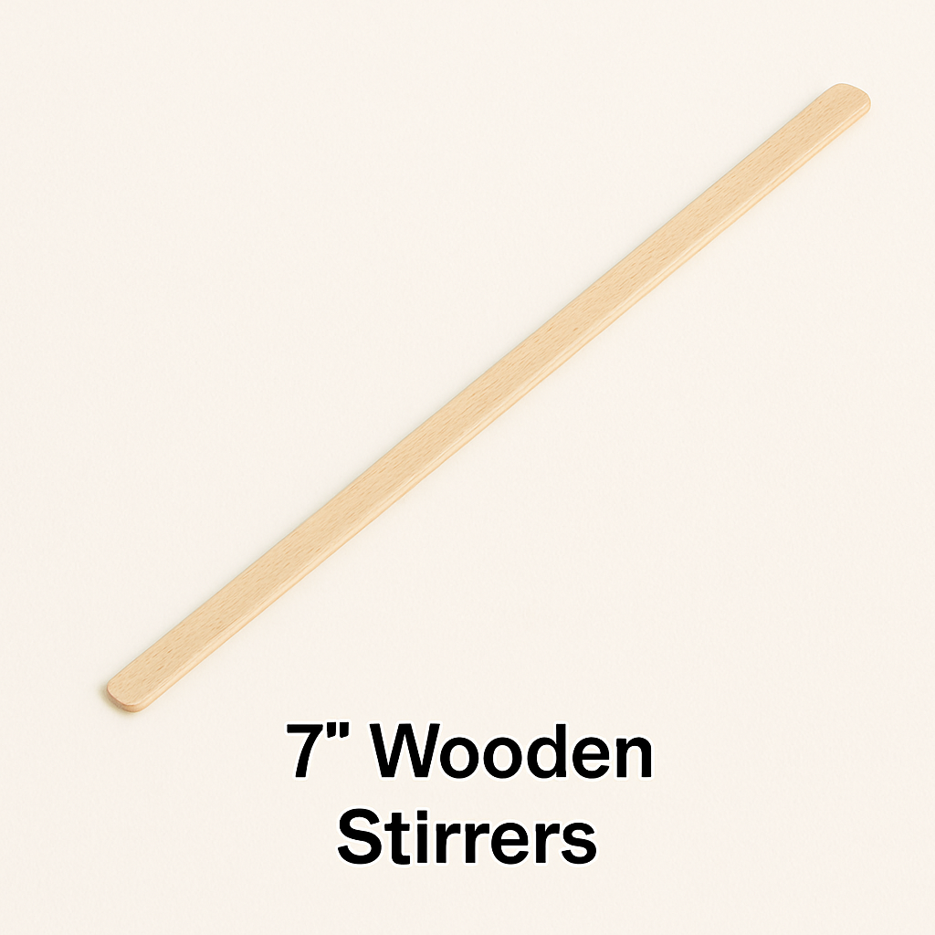 5.5 Inch Wooden Stirrers