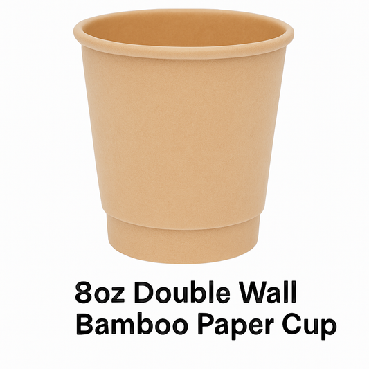 12oz Double wall Bamboo Paper Cup