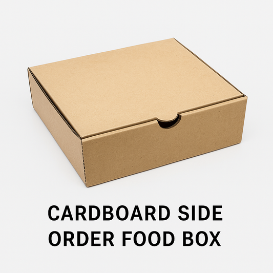 Cardboard Side Order Food Box