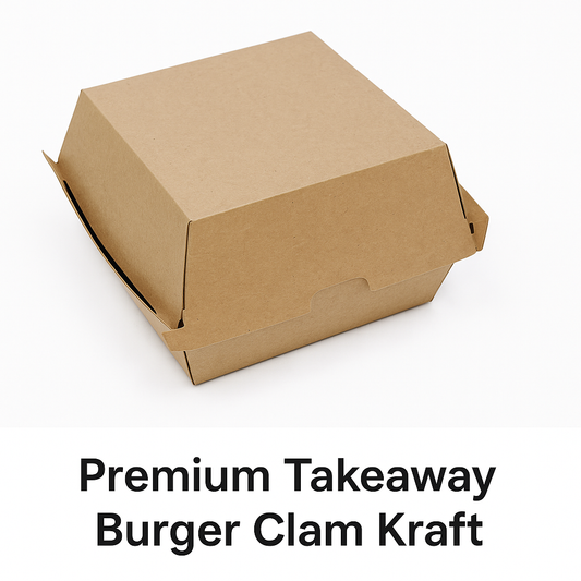 Premium Takeaway Burger Clam KRAFT