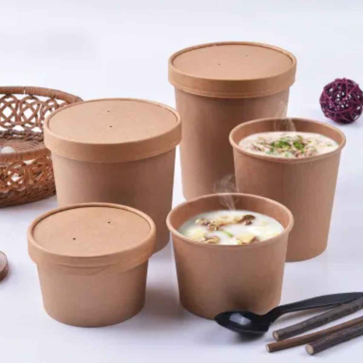 Eco-Friendly Soup Containers