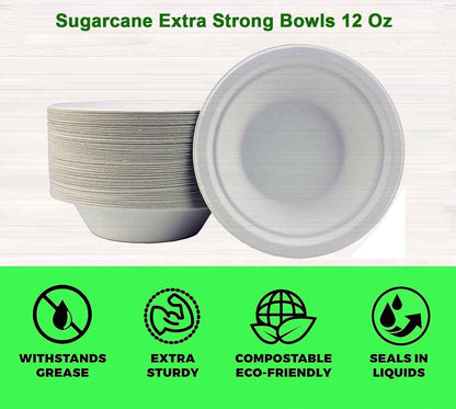 Eco-Friendly Sugarcane Bowls