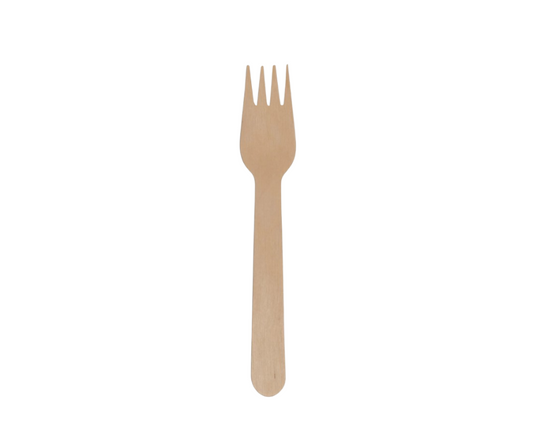 Eco-Friendly Wooden Forks