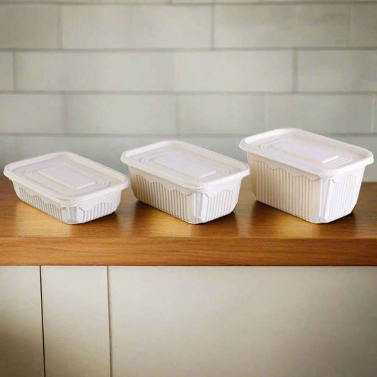 Eco-Friendly Biodegradable Meal Saver Containers