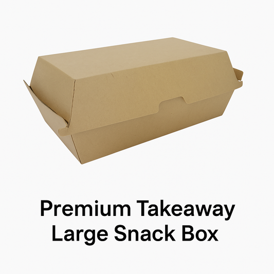 Premium Takeaway Large Snack Box KRAFT