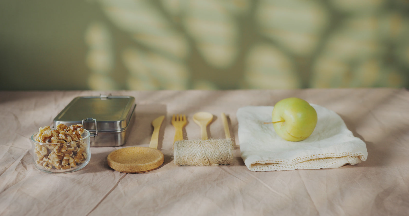 a basket of eco beauty goods